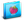Folder Strawberry Blue Icon 24x24 png